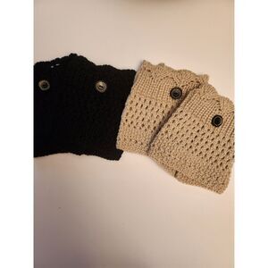 2 Pair New Boot Toppers B40